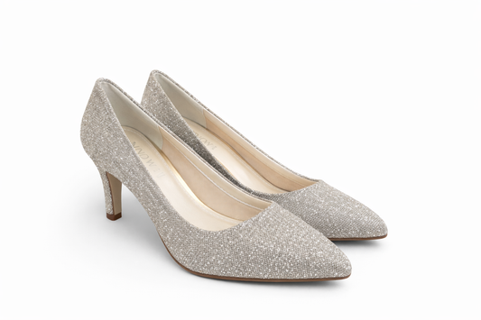 Rainbow Club Brooke Gold/Metallic Court Shoes