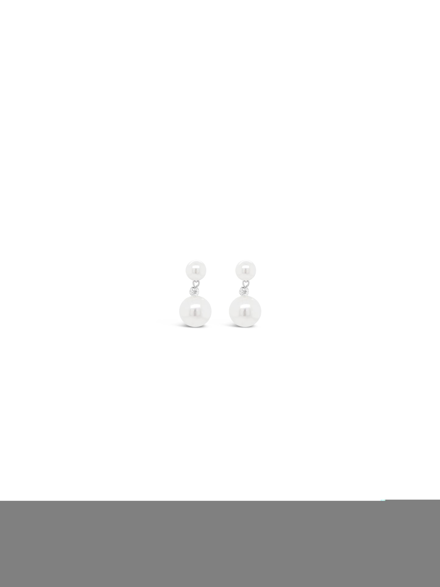 Pearl & Silver Earrings