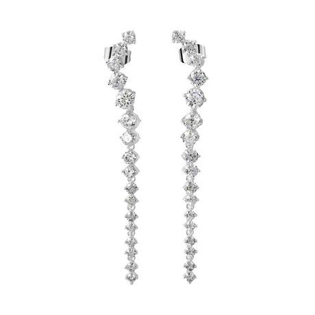 Newbridge Silverware Cubic Zirconia Drop Earrings