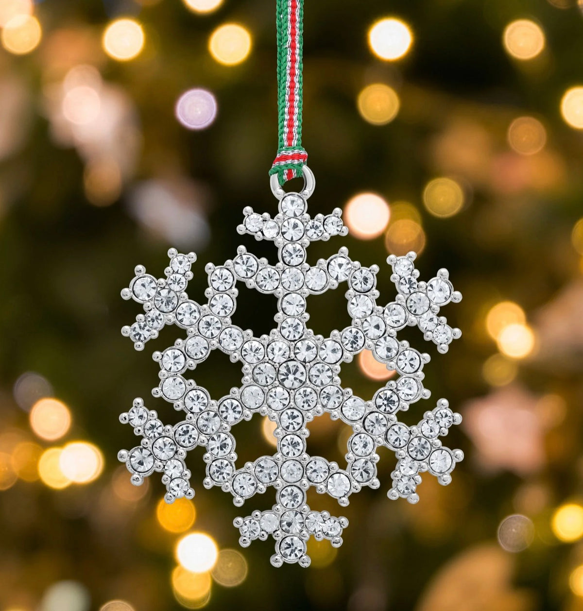 Newbridge Silverware Snowflake Christmas Tree Decoration