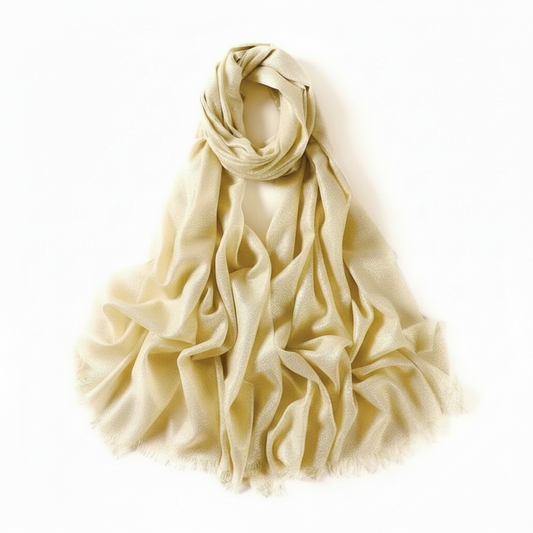 Light Gold Shimmer Scarf/Wrap