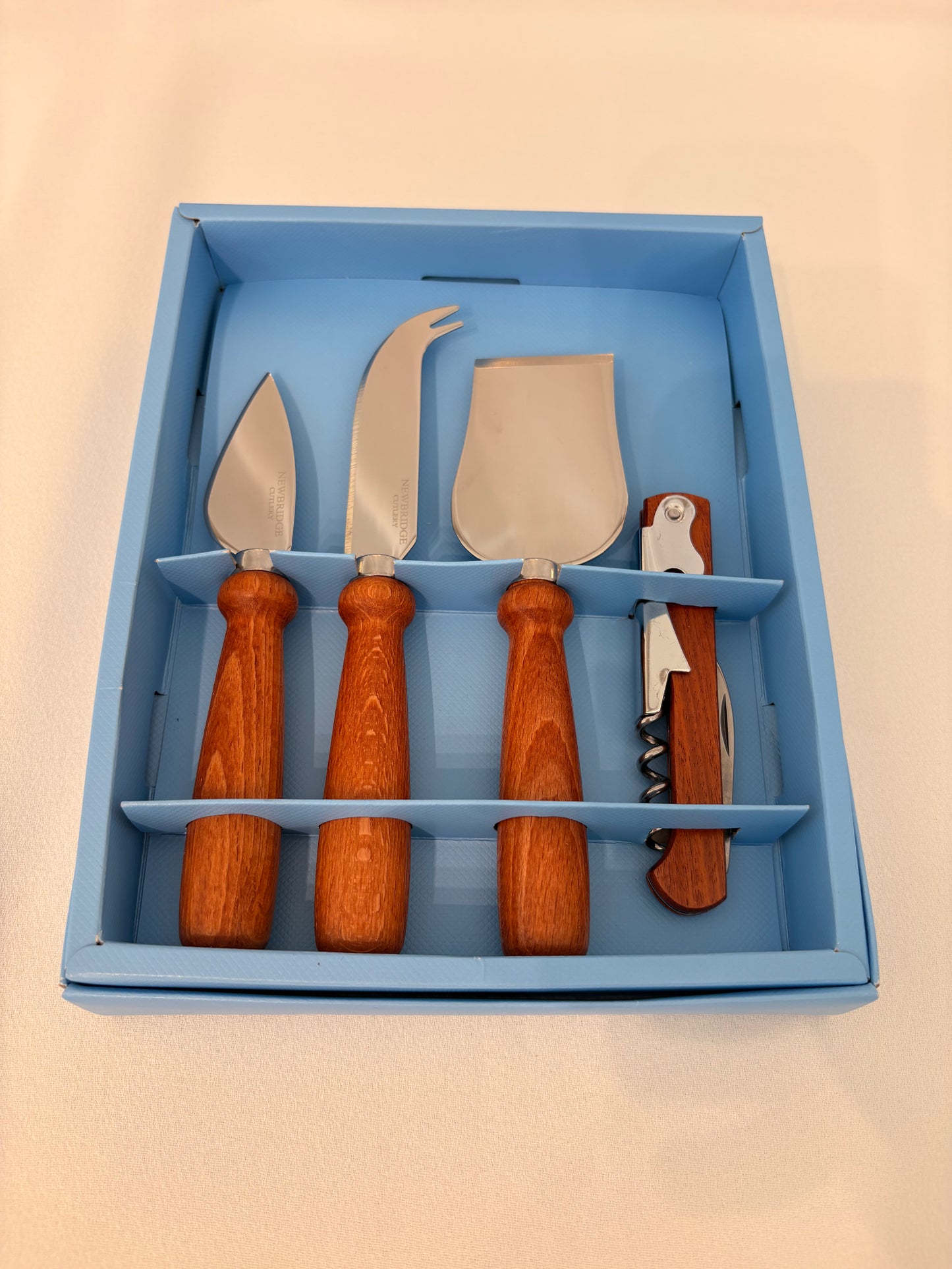 Newbridge Silverware 4 Piece Cheese & Wine Set