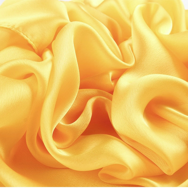 Plain Long Silk Feel Scarves