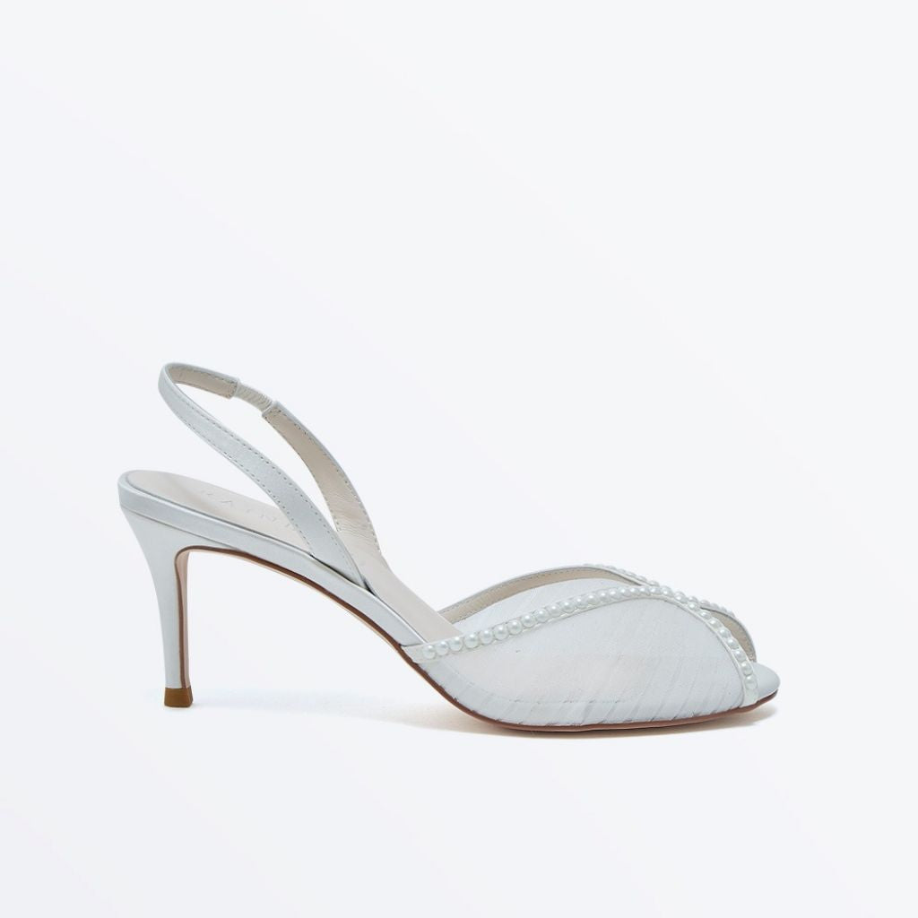 Rainbow Club Sofia Slingback Bridal Shoes