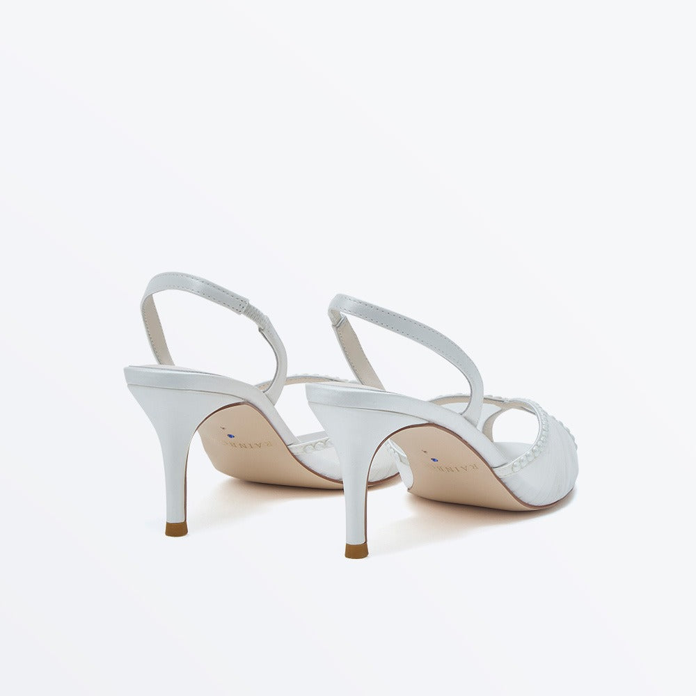Rainbow Club Sofia Slingback Bridal Shoes