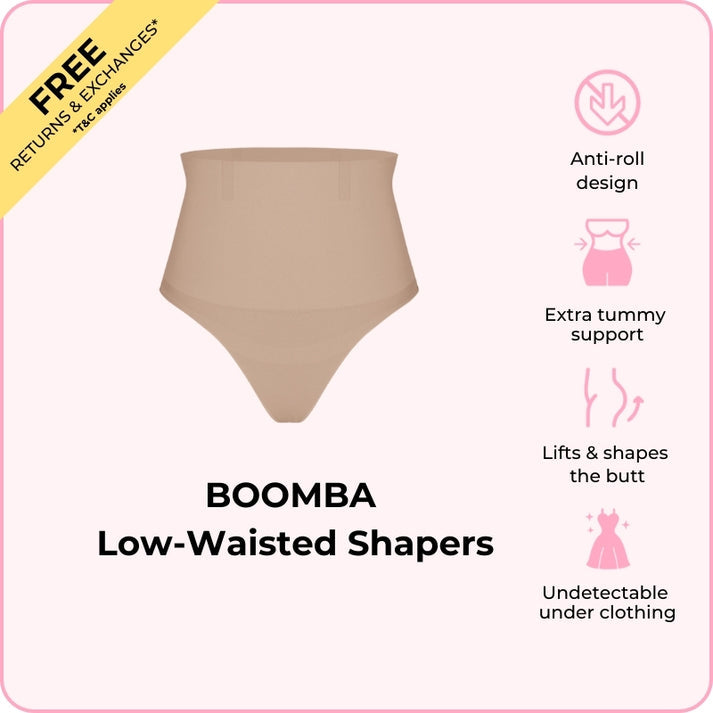 Boomba Short Waisted Shaping Thong