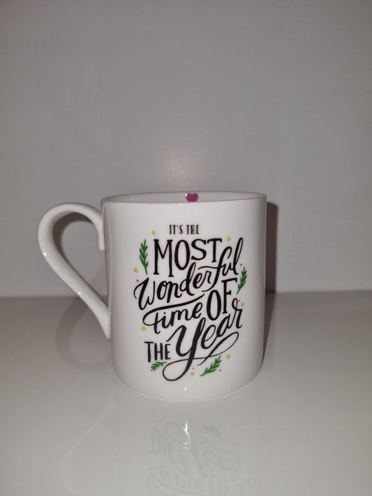 It's The Most Wonderful Time Of The Year Fine China Mug