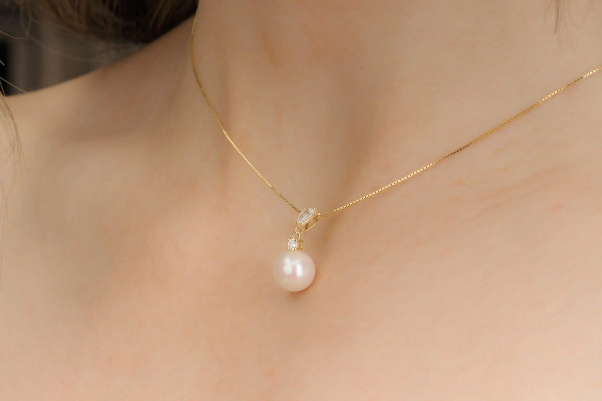 Perfect Bridal Company Melbourne Pearl & Gold Jewellery Set