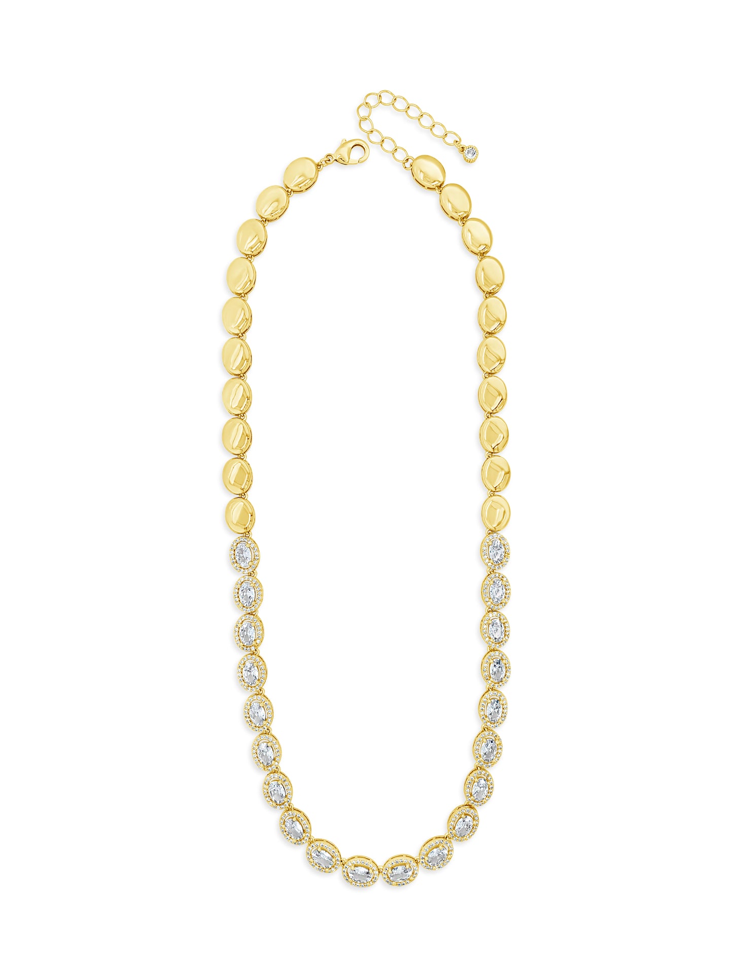 Gold & Crystal Necklace