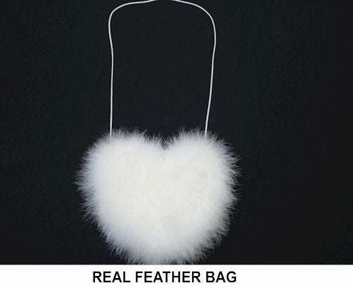 Real Feather Bag