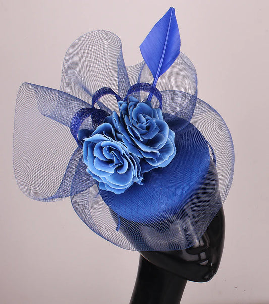 Royal Blue Fascinator/Headpiece