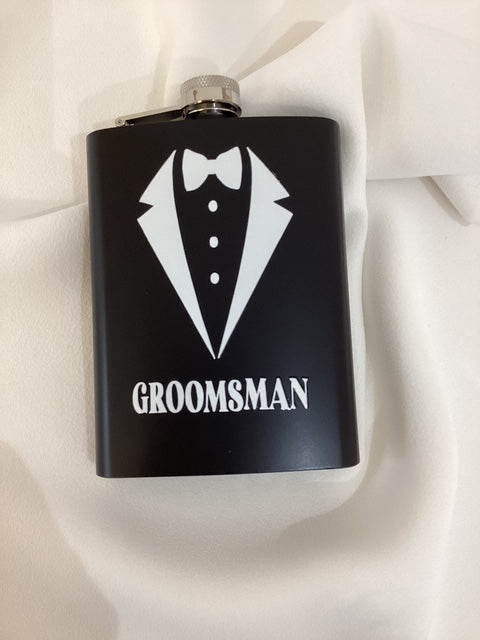 Groomsman Hip Flask