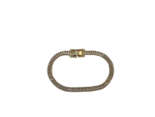 AB Gold Tennis Bracelet