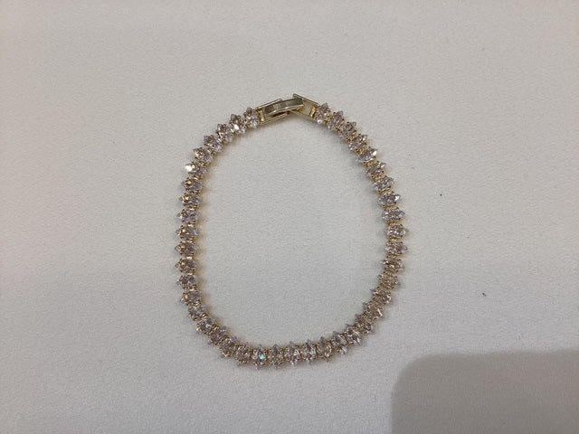 Gold Tennis Bracelet