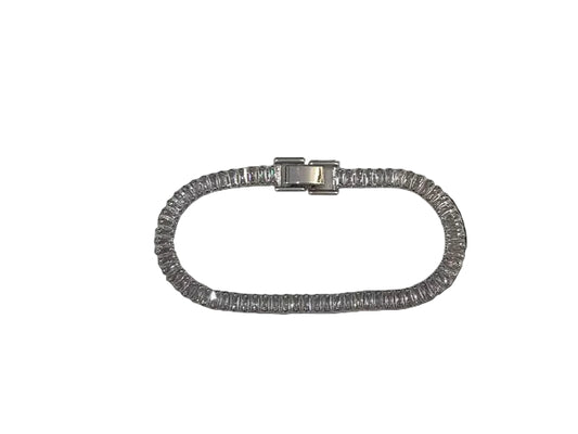 AB Silver Tennis Bracelet