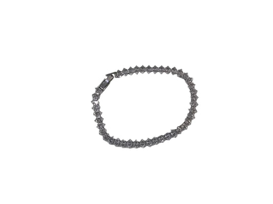 AB Silver Tennis Bracelet