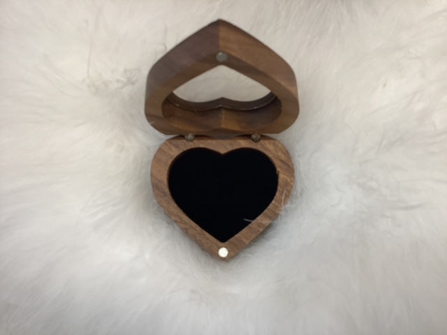 Wooden Ring Box ~ Assorted Styles