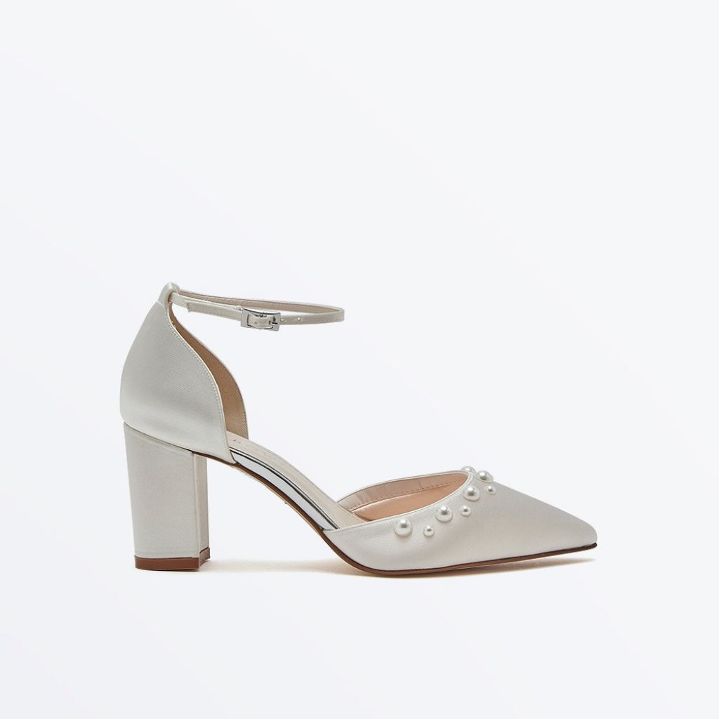 Rainbow Club Maya Wide Fit-Mid Heel Shoes