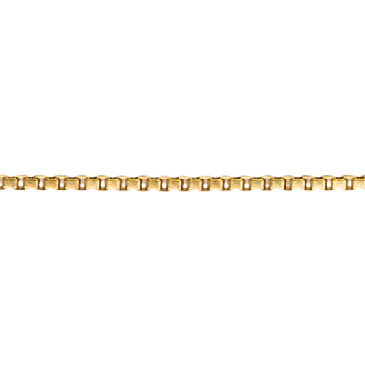 GKO Gold Mirror Box Chain