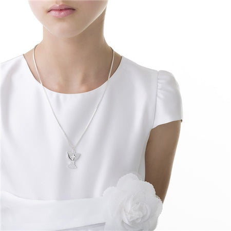 Newbridge Silverware First Communion Pendant with Cross