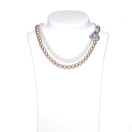 Azure Cliona Pink Necklace