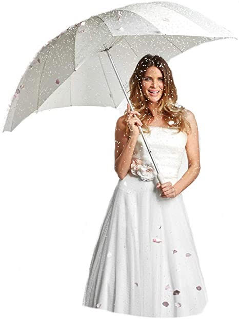 Heart-Shaped Bridal Umbrellas - everly-acbf