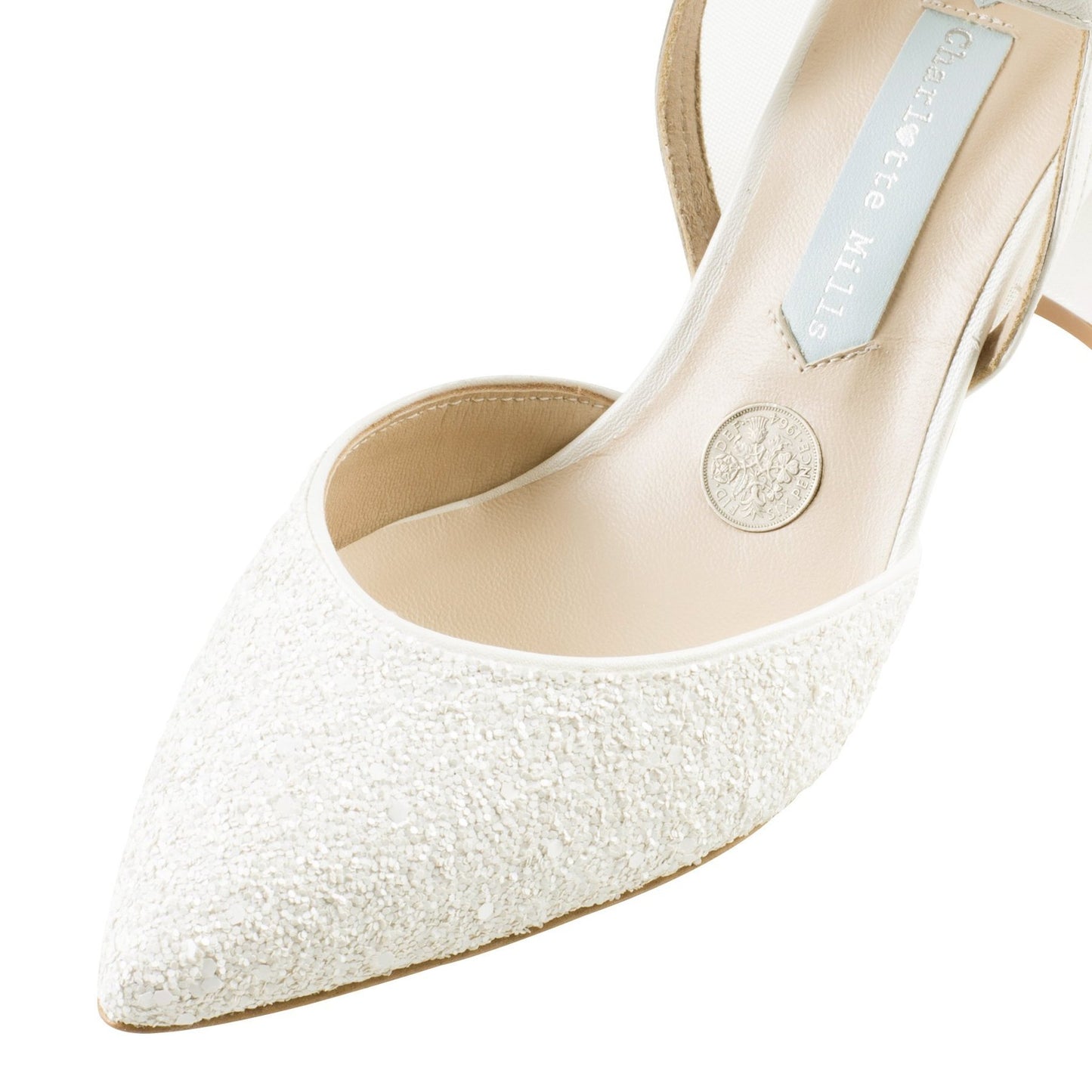 Charlotte Mills Meg Pearl Bridal and Occasionwear Shoes - everly-acbf