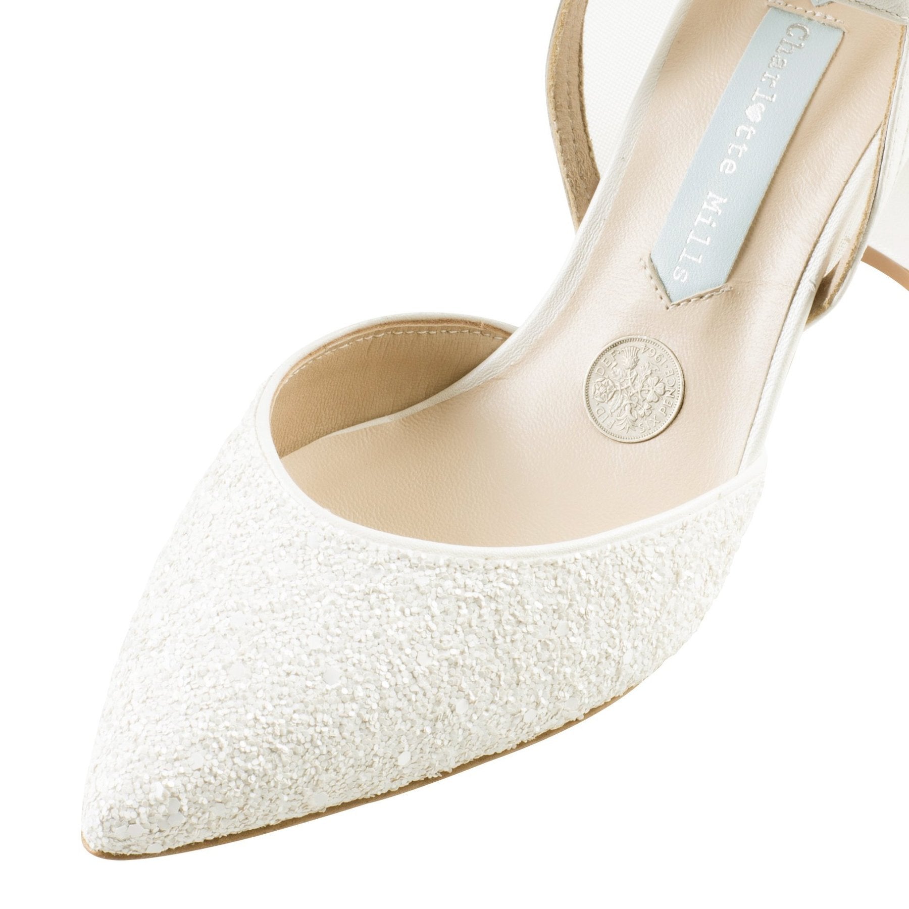 Charlotte Mills Meg Pearl Bridal and Occasionwear Shoes - everly-acbf