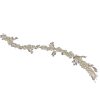 Perfect Bridal  Chunky Pearl Crystal Hair Vine