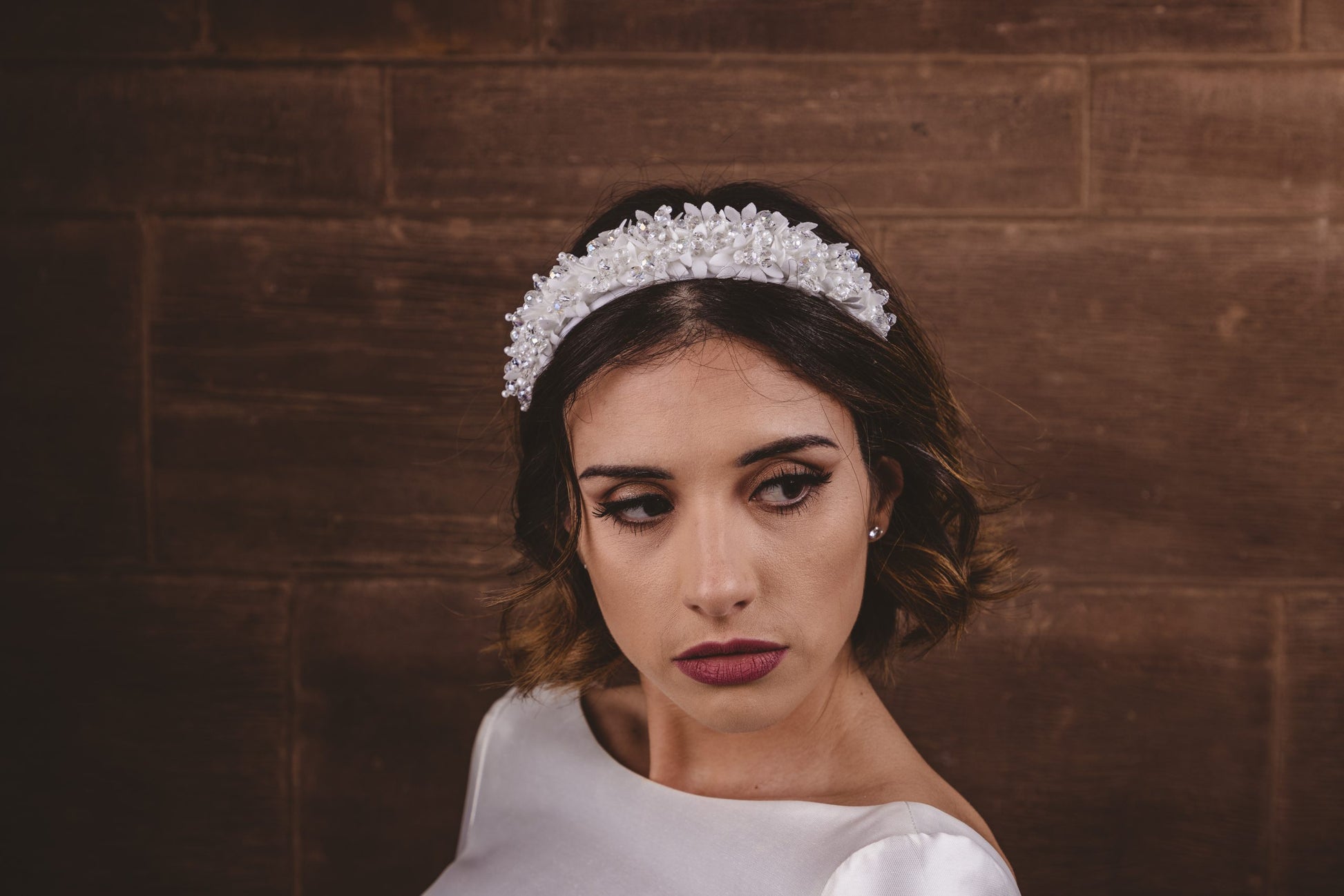 PBR4004 Pearl and Chiffon Headband - everly-acbf